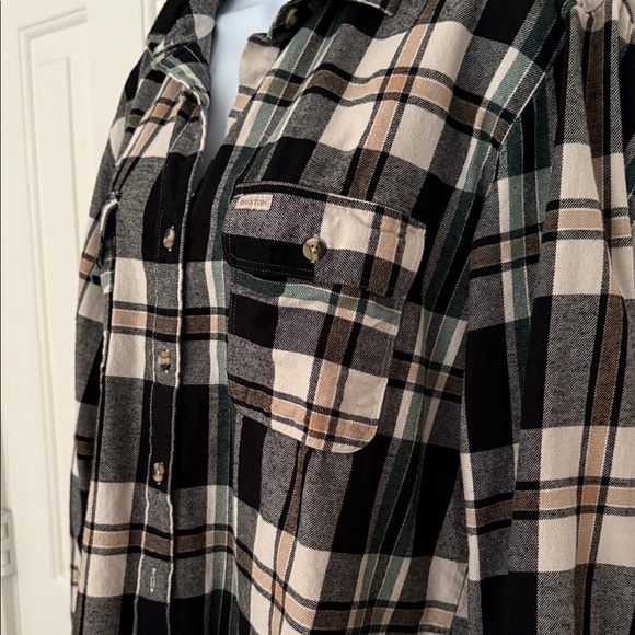 BRIXTON WOMENS Plaid Button-Up Shirt - Picture 6 of 11